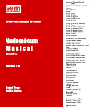 Vademecum musical del IEM