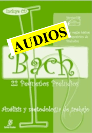 Bach, pequeños preludios. Bájate los Audios
